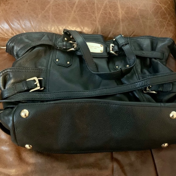 Ex large Michael Kors black pebble leather purse - Picture 3 of 7